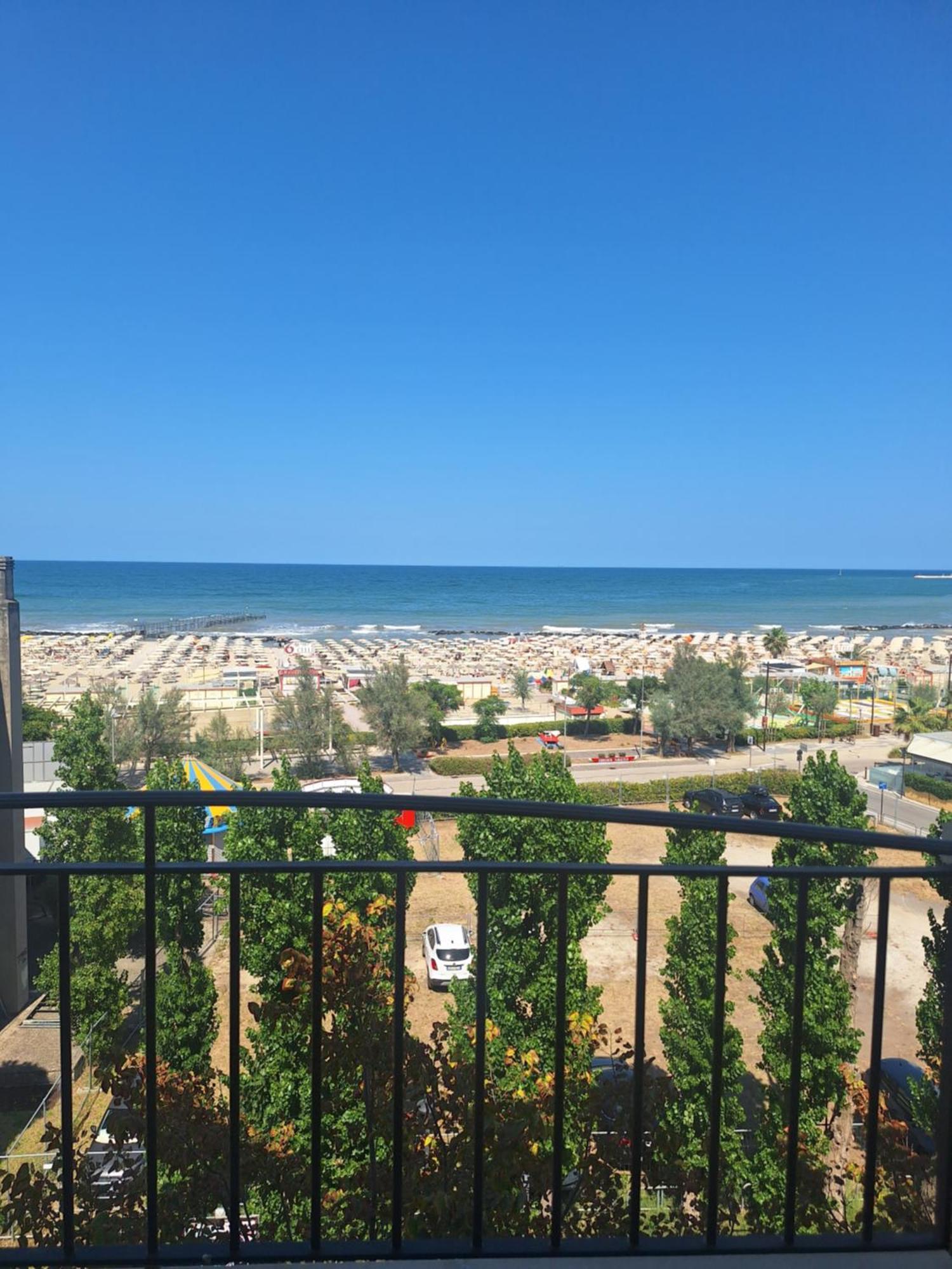 Hotel De La Plage Rimini Exterior foto